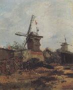 Vincent Van Gogh Le Moulin de Blute-Fin (nn04) oil painting on canvas